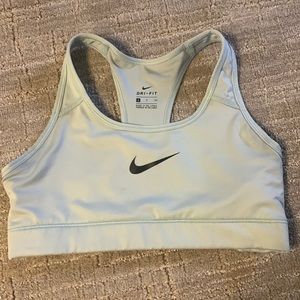 S Light Blue Nike Sports Bra